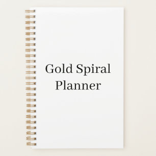 Create Your Own Simple Brand Promotion Gold Planner