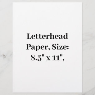 Create Your Own Simple Brand Promotion Letterhead