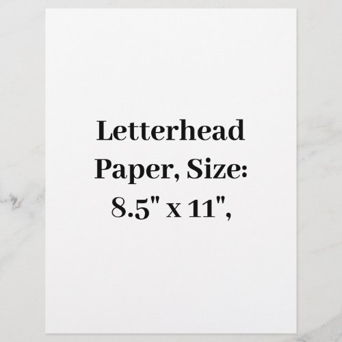 Create Your Own Simple Brand Promotion Letterhead