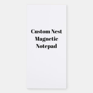 Create Your Own Simple Brand Promotion Magnetic Notepad