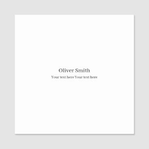 Create Your Own Simple Brand Promotion Name Tag