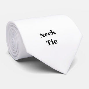 Create Your Own Simple Brand Promotion Neck Tie