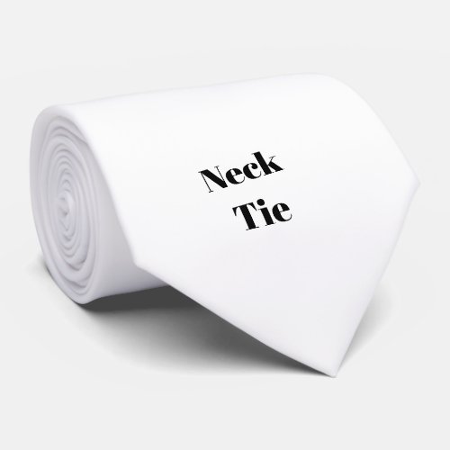 Create Your Own Simple Brand Promotion  Neck Tie