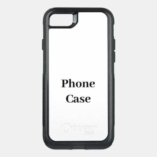 Create Your Own Simple Brand Promotion OtterBox Commuter iPhone SE/8/7 Case