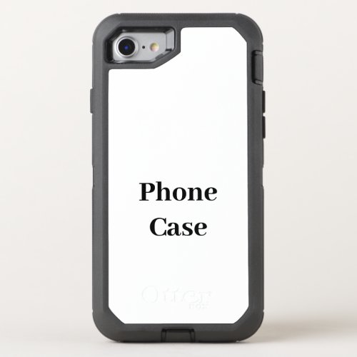 Create Your Own Simple Brand Promotion OtterBox Defender iPhone SE/8/7 Case