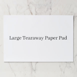 Create Your Own Simple Brand Promotion Paper Pad