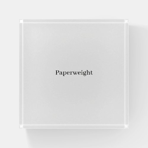 Create Your Own Simple Brand Promotion Paperweight