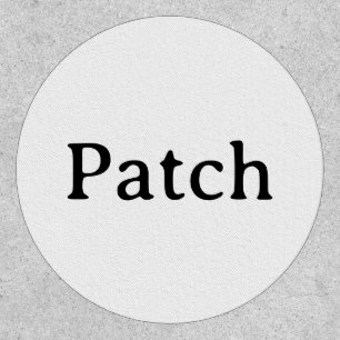 Create Your Own Simple Brand Promotion Patch