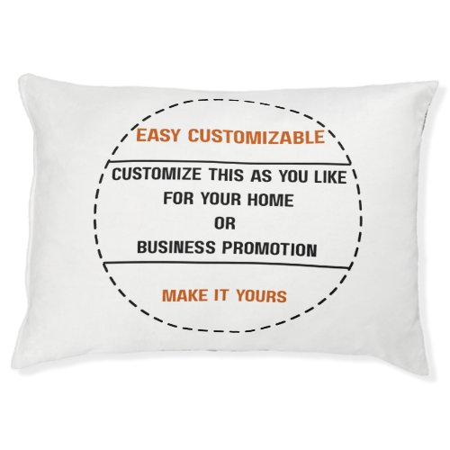 Create Your Own Simple Brand Promotion Pet Bed
