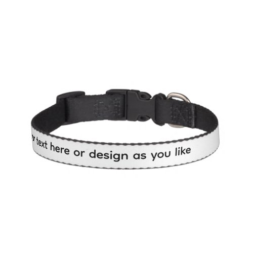 Create Your Own Simple Brand Promotion Pet Collar