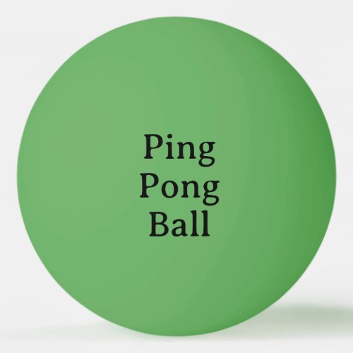 Create Your Own Simple Brand Promotion Ping Pong Ball
