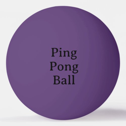 Create Your Own Simple Brand Promotion Ping Pong Ball