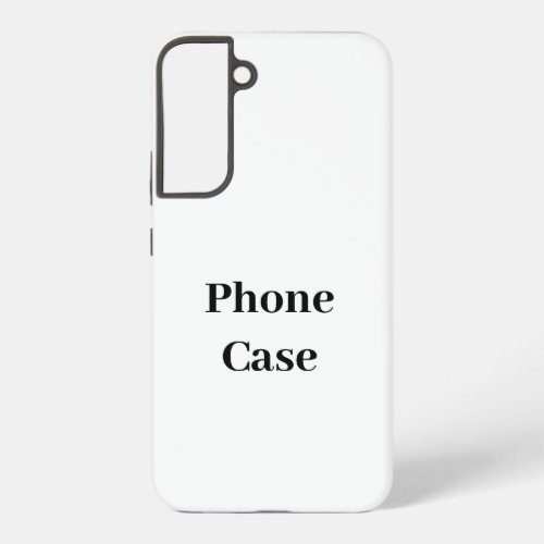Create Your Own Simple Brand Promotion Samsung Galaxy S22+ Case