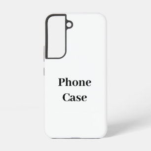 Create Your Own Simple Brand Promotion Samsung Galaxy S22 Case