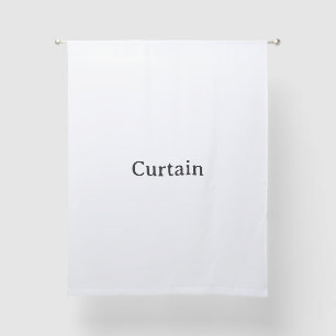 Create Your Own Simple Brand Promotion Sheer Curtains