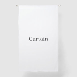 Create Your Own Simple Brand Promotion Sheer Curtains