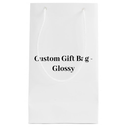 Create Your Own Simple Brand Promotion Small Gift Bag