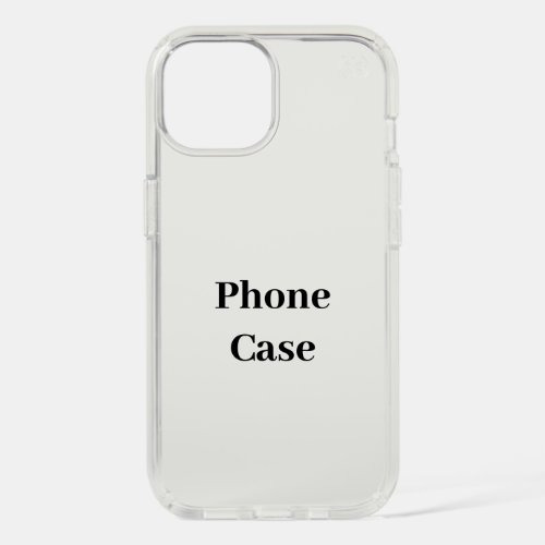Create Your Own Simple Brand Promotion iPhone 15 Case