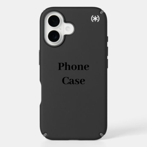 Create Your Own Simple Brand Promotion iPhone 16 Case