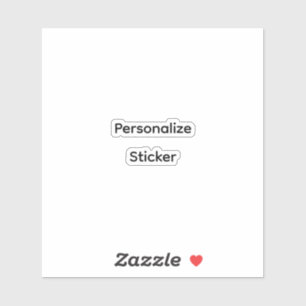 Create Your Own Simple Brand Promotion Sticker