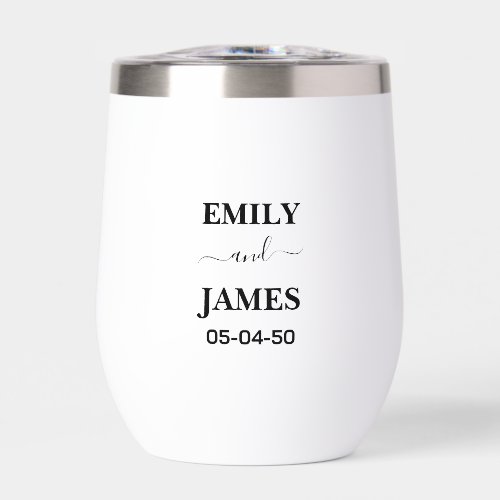 Create Your Own Simple Brand Promotion Thermal Wine Tumbler