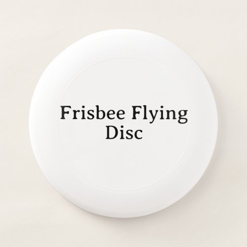 Create Your Own Simple Brand Promotion Wham-O Frisbee