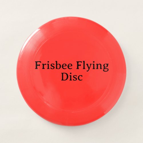 Create Your Own Simple Brand Promotion Wham-O Frisbee