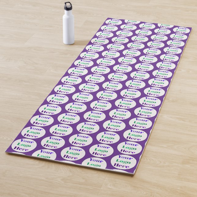 Create Your Own Simple Business Custom Logo  Yoga Mat (In Situ)