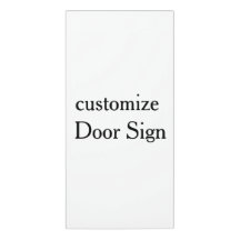 create your own simple Classic Room Sign Vertical
