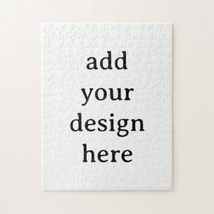 Create Your Own Simple Custom 11"x14", 252 pieces Jigsaw Puzzle