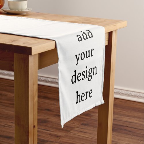 Create Your Own Simple Custom 14" X 72"  Short Table Runner