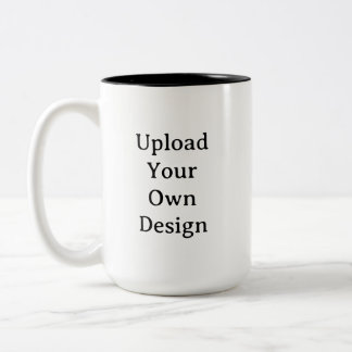 Create Your Own Simple Custom 15 oz   Two-Tone Coffee Mug