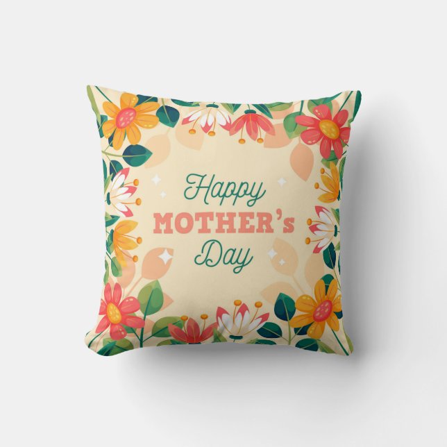 Create Your Own Simple Custom 16" x 16" Throw Pillow (Front)