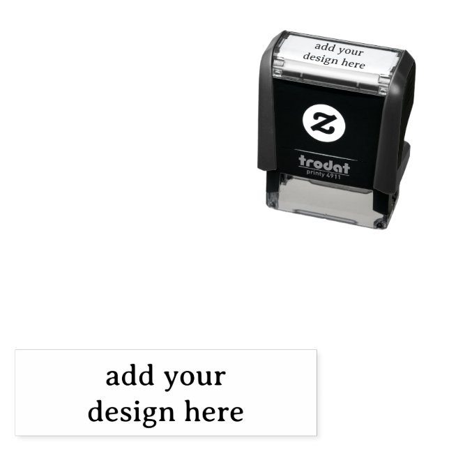 Create Your Own Simple Custom 1.4" x 0.4" Self-inking Stamp (In Situ)