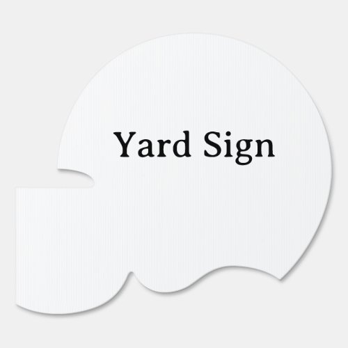 Create Your Own Simple Custom 24"x20" Helmet Yard Sign