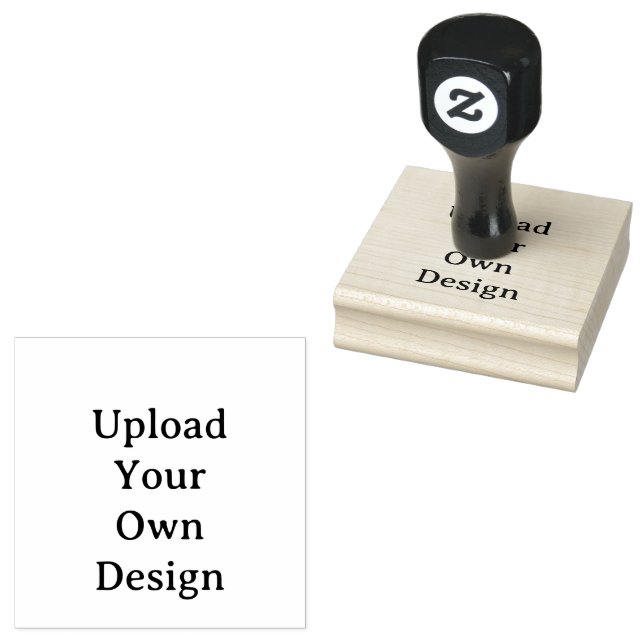 Create Your Own Simple Custom 2.5" x 2.5" Rubber Stamp (Stamped)
