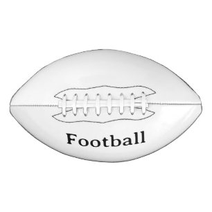 Create Your Own Simple Custom 2 Panel No Tee Football