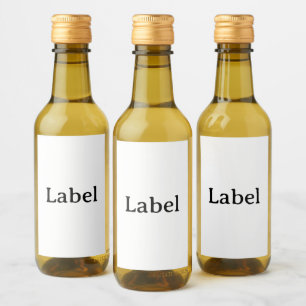 Create Your Own Simple Custom 2" x 3" Mini Wine Label