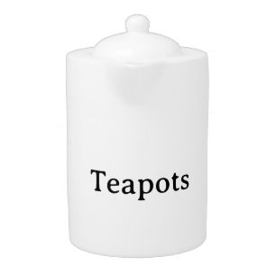 Create Your Own Simple Custom 44 oz Medium Teapot