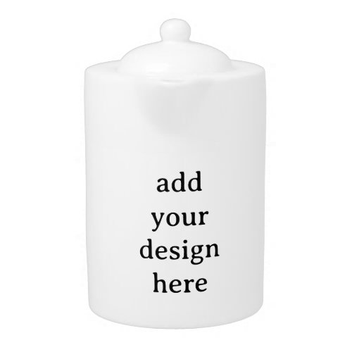 Create Your Own Simple Custom 44 oz Medium Teapot