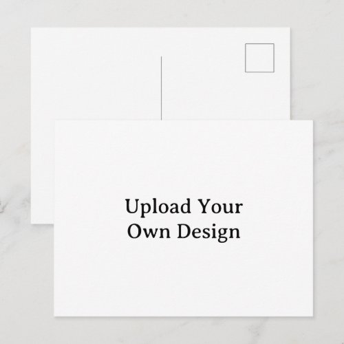 Create Your Own Simple Custom 4.25"x5.6" Standard Invitation Postcard