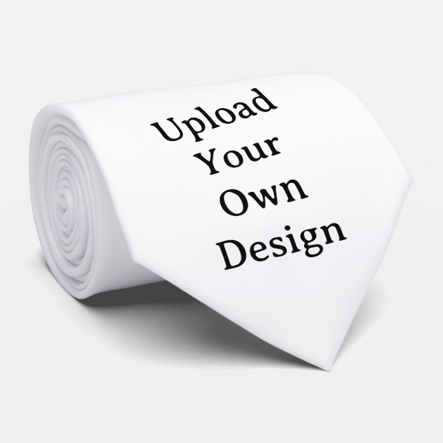 Create Your Own Simple Custom 55" Neck Tie (Rolled)