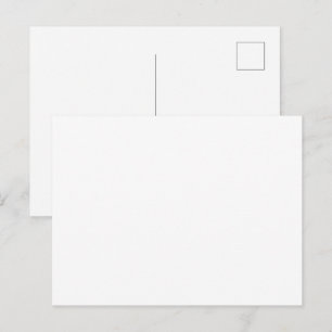 create Your own simple custom 5.6" L x 4.25" Postcard