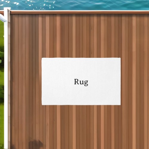 Create Your Own Simple Custom 5' x 3' Outdoor Rug