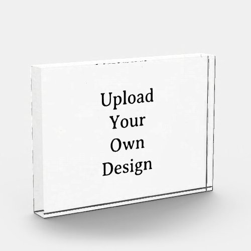 Create Your Own Simple Custom 5" x 7" Horizontal Photo Block