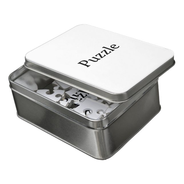 Create Your Own Simple Custom Acrylic Jigsaw Puzzle (Lid Open)