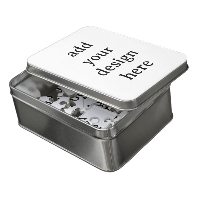Create Your Own Simple Custom Acrylic Jigsaw Puzzle (Lid Open)