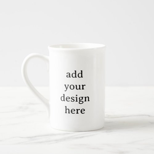 Create Your Own Simple Custom Bone China Mug