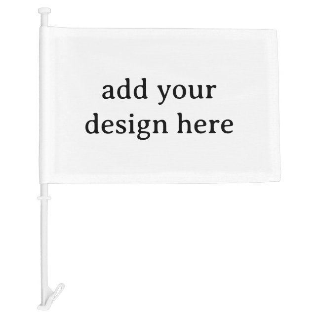 Create Your Own Simple Custom Car Flag (Front)