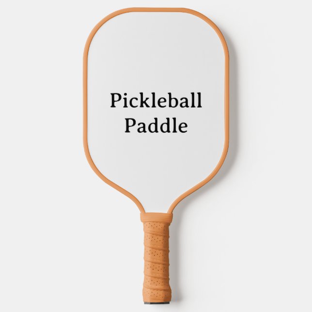 Create Your Own Simple Custom Carbon Fiber Pickleball Paddle (Front)
